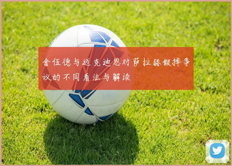 舍伍德与迈克迪恩对萨拉赫假摔争议的不同看法与解读